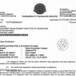 Chúc mừng Đinh Phương Thanh đã nhận được visa du học Singapore