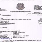 Chúc mừng Dương Tuấn Cường đã nhận được visa du học Singapore