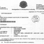 Chúc mừng em Văn Thiên Thanh đã đạt visa du học Singapore