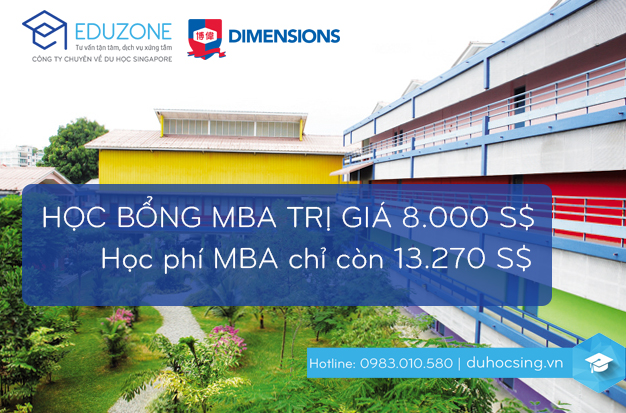 hocbong dimensions2 - Lấy bằng MBA UK ở Singapore với học phí chỉ 13.270 S$