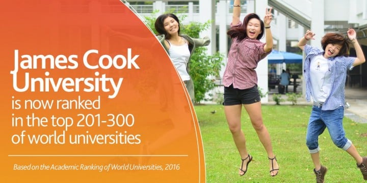 james cook singapore top 300 e1472533186470 1 - Đại học James Cook lọt top 2% các trường đại học tốt nhất thế giới
