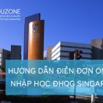 Hướng dẫn điền đơn online vào NUS Singapore