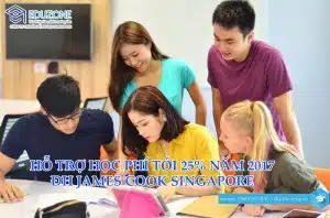 Học bổng khuyến học của ĐH James Cook Singapore năm 2017