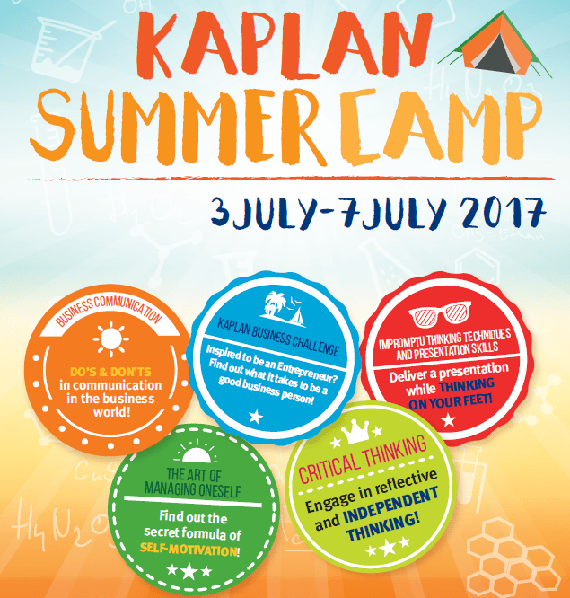kaplan summer camp - Du học hè Singapore tại trường Kaplan 1 tuần năm 2017