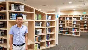 Hình ảnh Giám đốc Eduzone thăm trường PSB cơ sở tại Marina Square