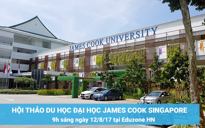 hoithao jcu - Hội thảo Đại học James Cook Singapore - Công bố học bổng 100% học phí