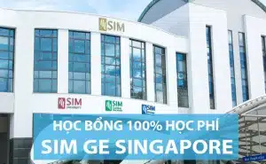 35 suất học bổng trị giá 100% học phí nhập học tại SIM Singapore