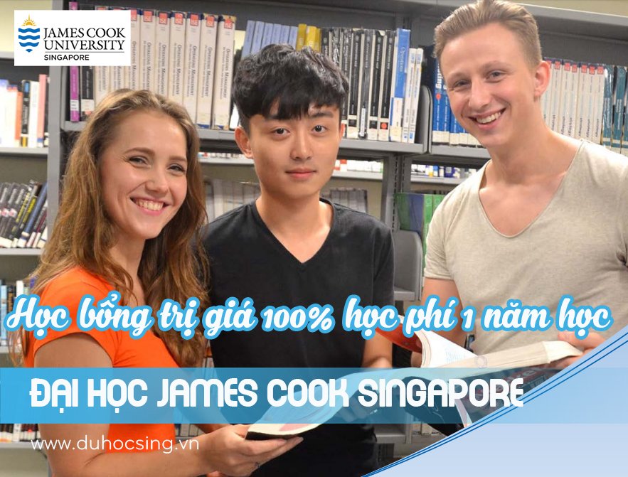 jcu hoc bong 2 - Học bổng toàn phần 1 năm học tại Đại học James Cook Singapore