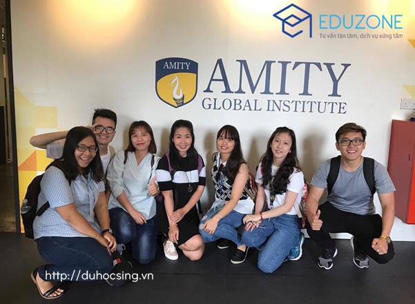 truong amity singapore - Tuần lễ Du học Singapore trường kinh doanh quốc tế Amity