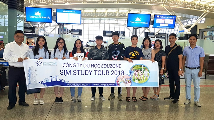 sim study tour 2 - Năm 2019, Eduzone có những tour du học hè Singapore nào?