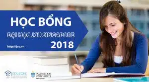 Học bổng Đại học James Cook Singapore 2018