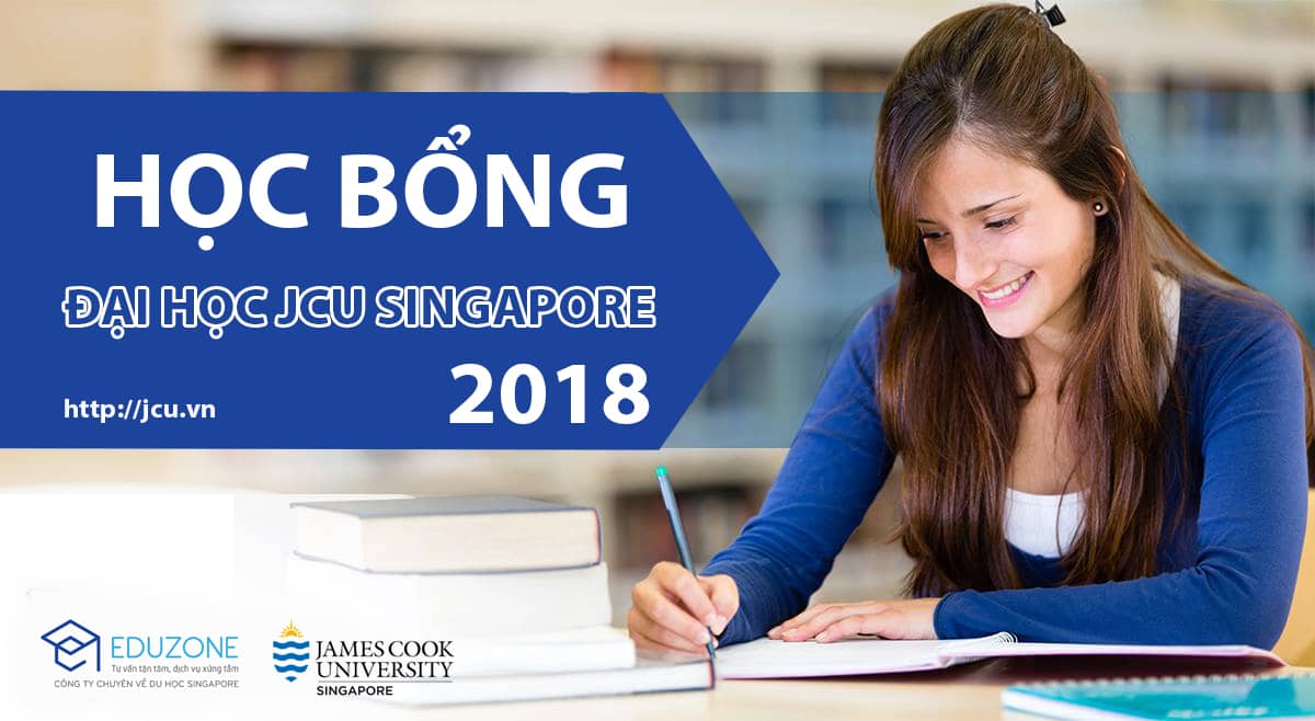 hoc bong jcu 2018 - Học bổng Đại học James Cook Singapore 2018