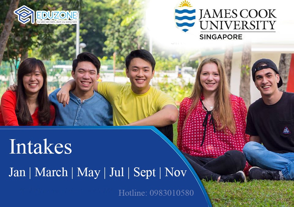 jcu singapore intake2 - Đại học James Cook Singapore tuyển sinh kỳ nhập học tháng 2 và 3/2020