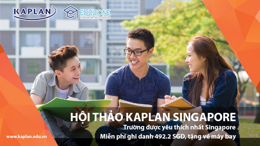 hoithao kaplan singapore - Hội thảo du học Kaplan Singapore - Ngày hội thông tin lớn nhất trong năm