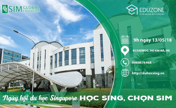 ngay hoi du hoc singapore - Ngày hội du học Singapore “Học Sing chọn SIM”