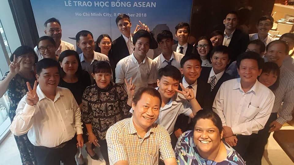 hoc bong asean 2 - Kết quả học bổng ASEAN niên khóa 2018-2019