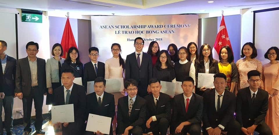 hoc bong asean 4 - Kết quả học bổng ASEAN niên khóa 2018-2019