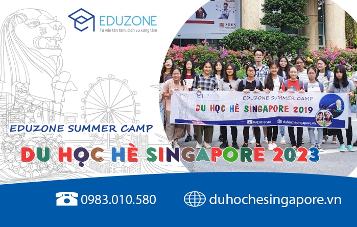 du hoc he singapore 2023 - Năm 2023, Eduzone có những tour Du học hè Singapore nào?