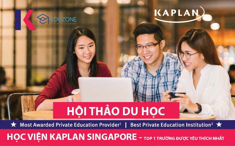 hoi thao kaplan thang 3 nam 2021 - Hội thảo: Chương trình Pathway tại Kaplan Singapore – Lối tắt vào các trường ĐH top 1% thế giới