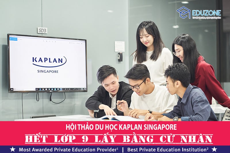Hội thảo: Lộ trình học Đại học khi chưa có bằng THPT tại Kaplan Singapore