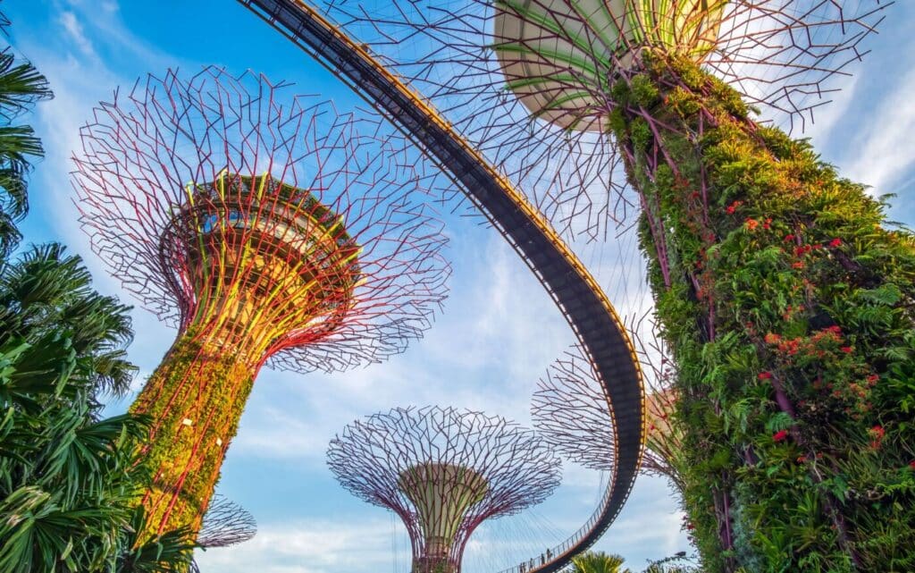 singapore garden 1024x641 - Một số địa điểm thăm quan tiêu biểu Du học hè Singapore