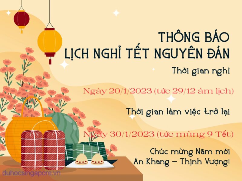 Eduzone - Lich Nghi Tet Nguyen Dan 2023