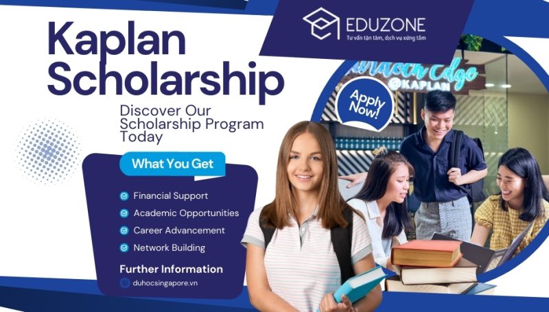 Học bổng Học viện Kaplan năm 2026 mới nhất