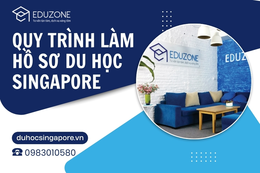 Quy trình 6 bước chuyên nghiệp tại công ty du học Singapore uy tín
