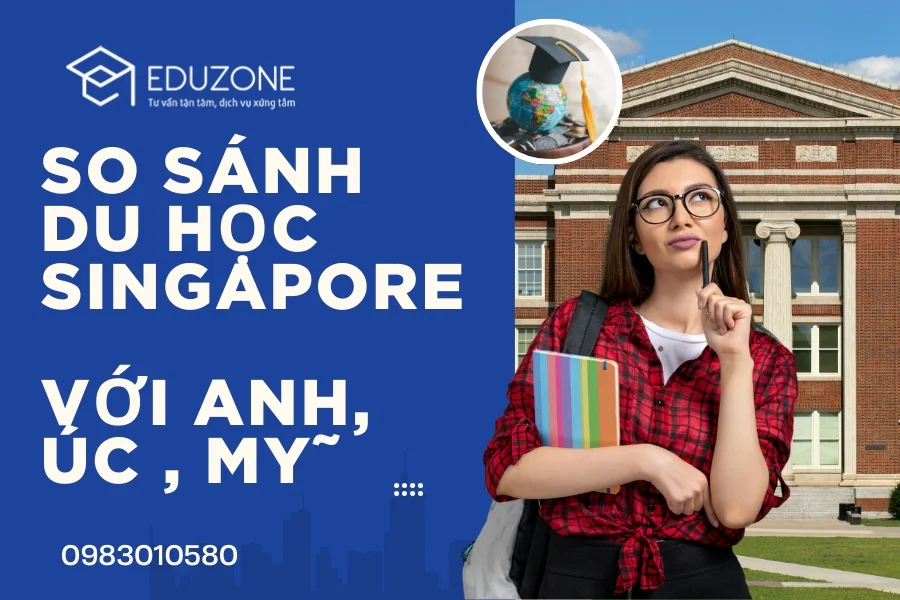 So sánh chi phí du học Singapore với Úc, Anh, Mỹ 2026: Đâu là lựa chọn tối ưu?
