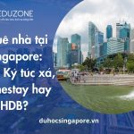 Các loại hình nhà ở khi du học Singapore: Nên chọn loại nào theo bậc học và ngân sách?