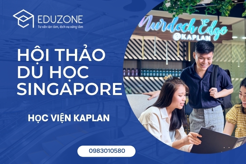 Hội thảo du học Singapore trường Kaplan 14/03/2026