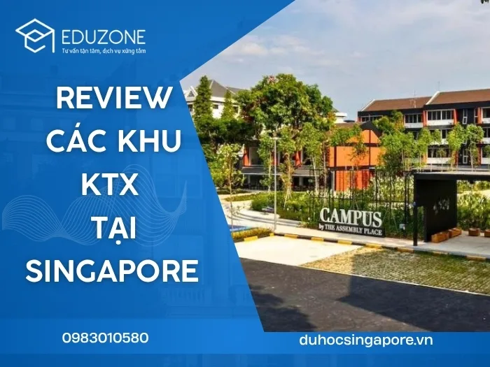 Ký túc xá cho du học sinh Singapore: Review các khu nội trú an toàn và tiện nghi
